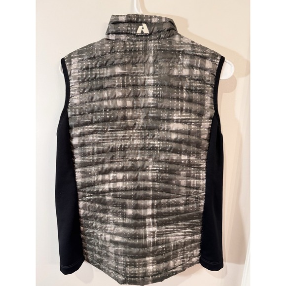 Eddie Bauer First Ascent Down Vest Womens M Grey Storm Down 800 Outdoor Hiking - Picture 6 of 10